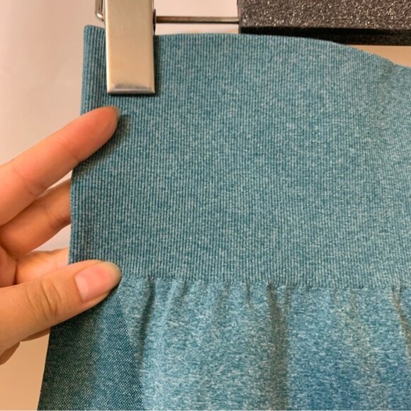 NVGTN Contour Seamless Leggings Teal Medium - Picture 4 of 9